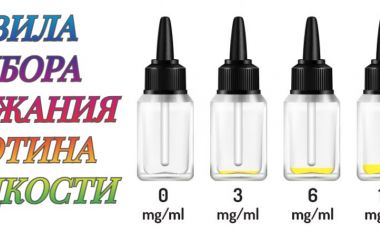Як правильно підібрати міцність вейп рідини • Правила підбору вмісту нікотину в рідині Як правильно підібрати міцність вейп рідини • Правила підбору вмісту нікотину в рідині