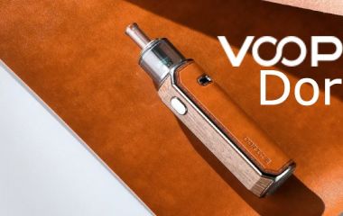 Огляд VOOPOO Doric E POD kit – пристрою в шкіряному обрамленні