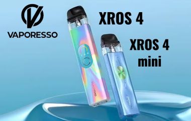 Новинки від Vaporesso: Xros 4 та Xros 4 mini Новинки від Vaporesso: Xros 4 та Xros 4 mini
