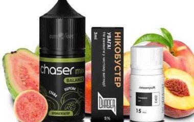 Огляд смаків Chaser 30 мл: від класики до екзотики Огляд смаків Chaser 30 мл: від класики до екзотики