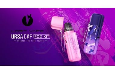 Огляд Lost Vape URSA Cap POD kit – витонченого набору Огляд Lost Vape URSA Cap POD kit – витонченого набору