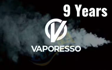 VAPORESSO: 9 лет инноваций и совершенства в вейпинге VAPORESSO: 9 лет инноваций и совершенства в вейпинге