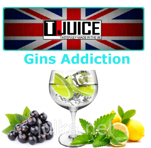 T-Juice Gins Gins Addiction 5 мл. T-Juice Gins Gins Addiction 5 мл.