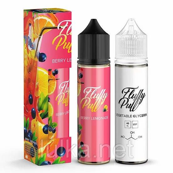 Набір Fluffy Puff Berry Lemonade 60мл Organiс Набір Fluffy Puff Berry Lemonade 60мл Organiс