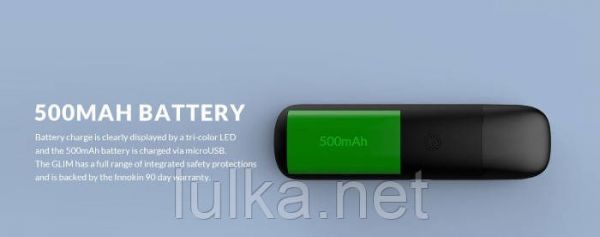 Innokin Glim Pod System Kit 500 mAh (black) Innokin Glim Pod System Kit 500 mAh (black)