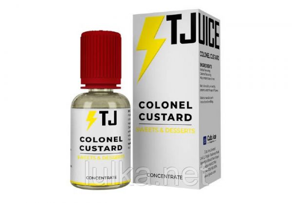T-juice Colonel Custard концентрат 30мл. T-juice Colonel Custard концентрат 30мл.