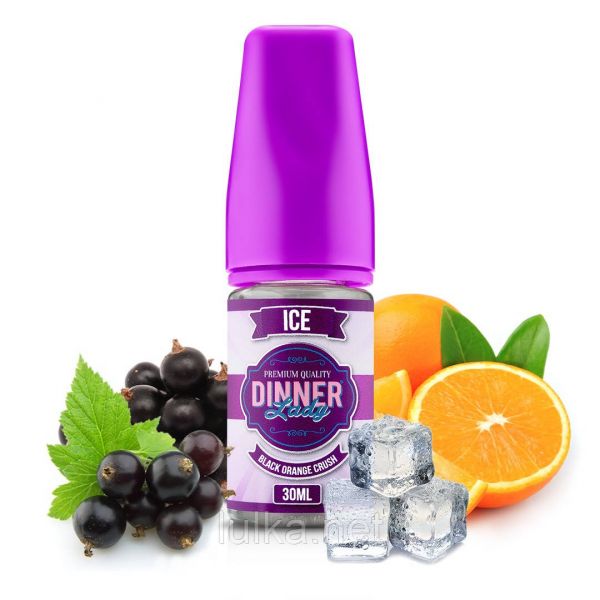 Ароматизатор Dinner Lady Black Orange Crush 30мл. Ароматизатор Dinner Lady Black Orange Crush 30мл.