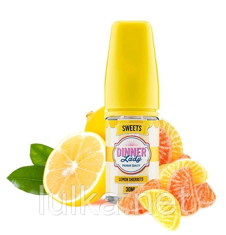 Ароматизатор Dinner Lady Lemon Sherbets 30 мл. Ароматизатор Dinner Lady Lemon Sherbets 30 мл.