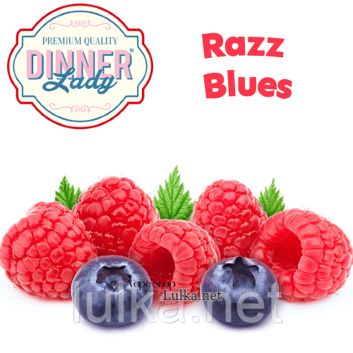 Ароматизатор Dinner Lady Razz Blue 5мл. Ароматизатор Dinner Lady Razz Blue 5мл.