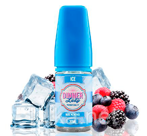 Ароматизатор Dinner Lady Blue Menthol 30мл. Ароматизатор Dinner Lady Blue Menthol 30мл.