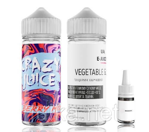 Набір Berry Mix – Crazy Juice Organic 120 мл. Набір Berry Mix – Crazy Juice Organic 120 мл.