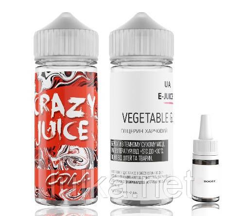 Набор Cola - Crazy Juice Organic 120 мл. Набор Cola - Crazy Juice Organic 120 мл.