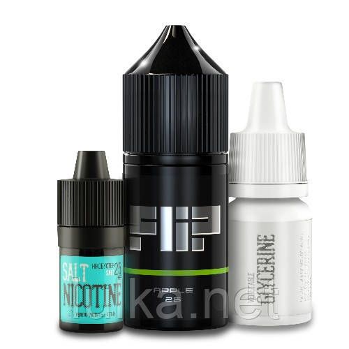 Набір Flip Salt Apple 25 мг/мл 30 мл. Набір Flip Salt Apple 25 мг/мл 30 мл.