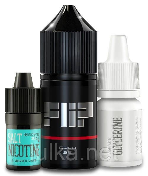 Набір Flip Salt Cola 25 мг/мл 30 мл. Набір Flip Salt Cola 25 мг/мл 30 мл.