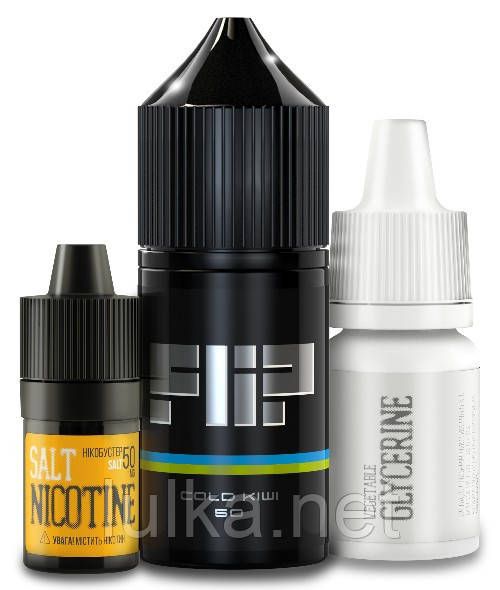Набір Flip Salt Cold Kiwi 50 мг/мл 30 мл. Набір Flip Salt Cold Kiwi 50 мг/мл 30 мл.