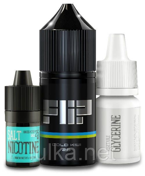 Набор Flip Salt Cold Kiwi 25мг/мл 30мл. Набор Flip Salt Cold Kiwi 25мг/мл 30мл.