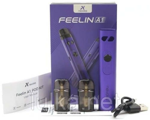 Nevoks Feelin A1 Pod Kit 30W 1000 mAh (Purple) Nevoks Feelin A1 Pod Kit 30W 1000 mAh (Purple)