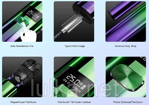 Lost Vape Ursa Nano Pro Pod Kit 900mAh (Mojito G) Lost Vape Ursa Nano Pro Pod Kit 900mAh (Mojito G)