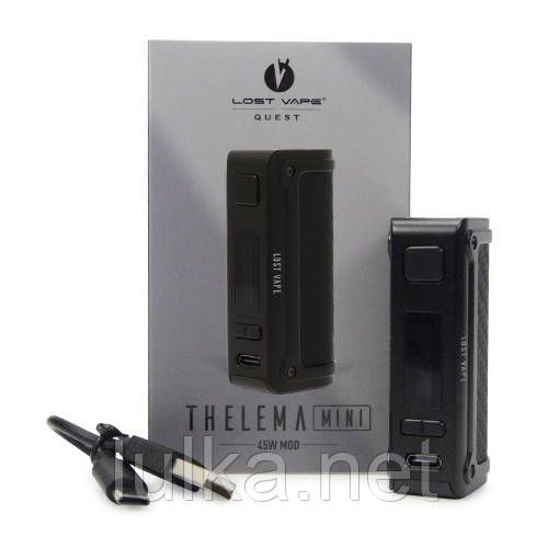 Lost Vape Thelema Mini 45W Mod 1500 mAh (Carbon Fiber) Lost Vape Thelema Mini 45W Mod 1500 mAh (Carbon Fiber)