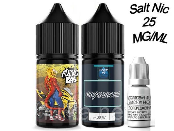 Набір Salt Fucked Lemon Tart 25 мг/мл 30 мл. Набір Salt Fucked Lemon Tart 25 мг/мл 30 мл.