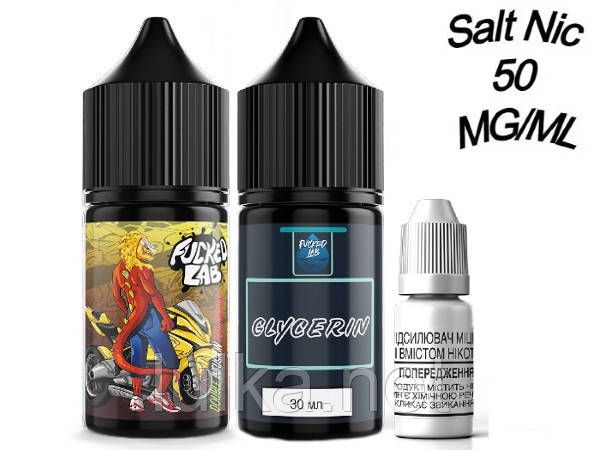 Набір Salt Fucked Lemon Tart 50 мг/мл 30 мл. Набір Salt Fucked Lemon Tart 50 мг/мл 30 мл.