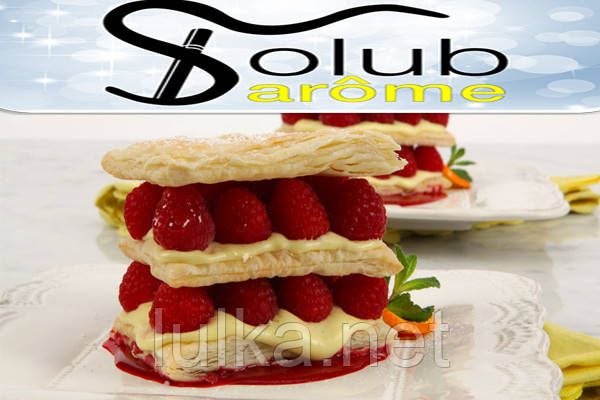 Ароматизатор Solubarome Raspberry Sabayon (Малиновий десерт) 5 мл. Ароматизатор Solubarome Raspberry Sabayon (Малиновий десерт) 5 мл.