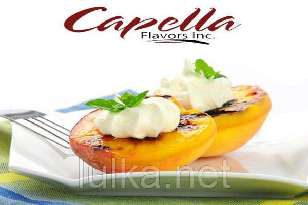 Ароматизатор Capella Peaches and Cream (Персик з кремом) 5 мл. Ароматизатор Capella Peaches and Cream (Персик з кремом) 5 мл.