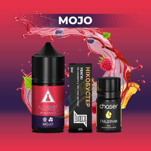 Набір Alchemist Salt Mojo (50мг/мл) 30мл. Набір Alchemist Salt Mojo (50мг/мл) 30мл.