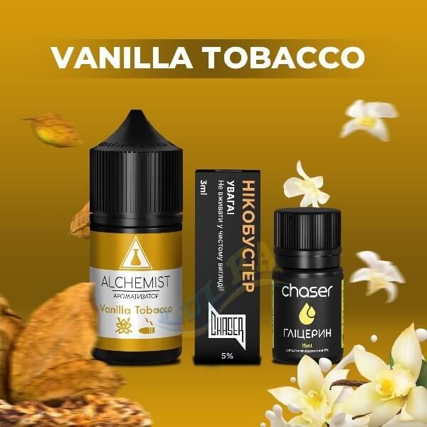 Набор Alchemist Salt Vanilla Tobacco (50 мг/мл) 30 мл. Набор Alchemist Salt Vanilla Tobacco (50 мг/мл) 30 мл.