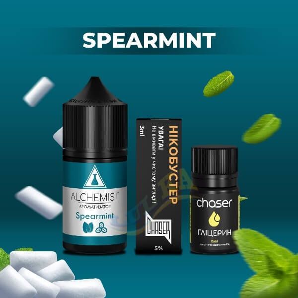 Набір Alchemist Salt Spearmint (50мг/мл) 30мл. Набір Alchemist Salt Spearmint (50мг/мл) 30мл.