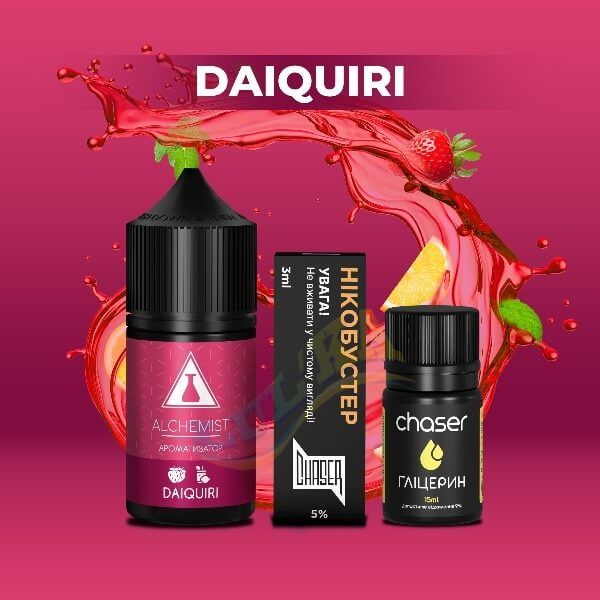 Набор Alchemist Salt Daiquiri (50 мг/мл) 30 мл. Набор Alchemist Salt Daiquiri (50 мг/мл) 30 мл.