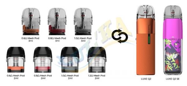 Vaporesso LUXE Q2 SE Pod Kit 1000 mAh (Fashion Black) Vaporesso LUXE Q2 SE Pod Kit 1000 mAh (Fashion Black)