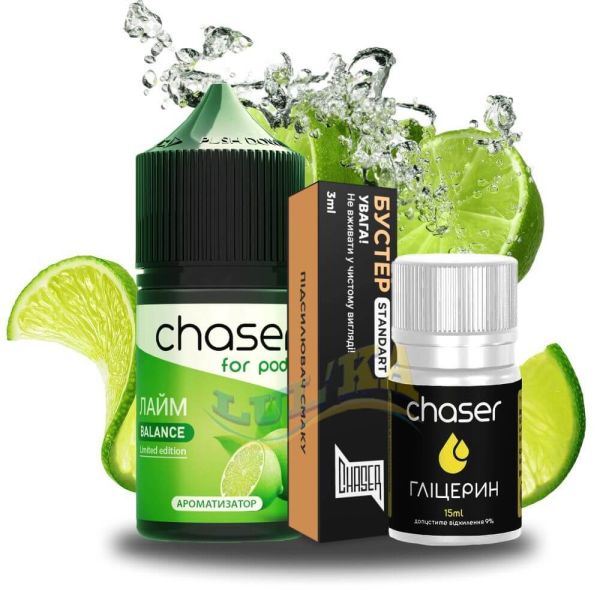 Набір Chaser for pods Salt Lime (50 мг/мл) 30 мл. Набір Chaser for pods Salt Lime (50 мг/мл) 30 мл.