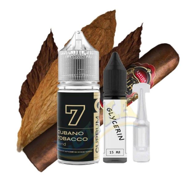 Набір Cuprum Salt Cubano Tobacco Blend 30 мл. Набір Cuprum Salt Cubano Tobacco Blend 30 мл.