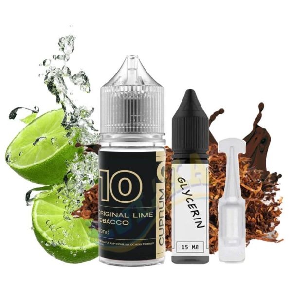 Набір Cuprum Salt Original Lime Tobacco Blend 30 мл. Набір Cuprum Salt Original Lime Tobacco Blend 30 мл.