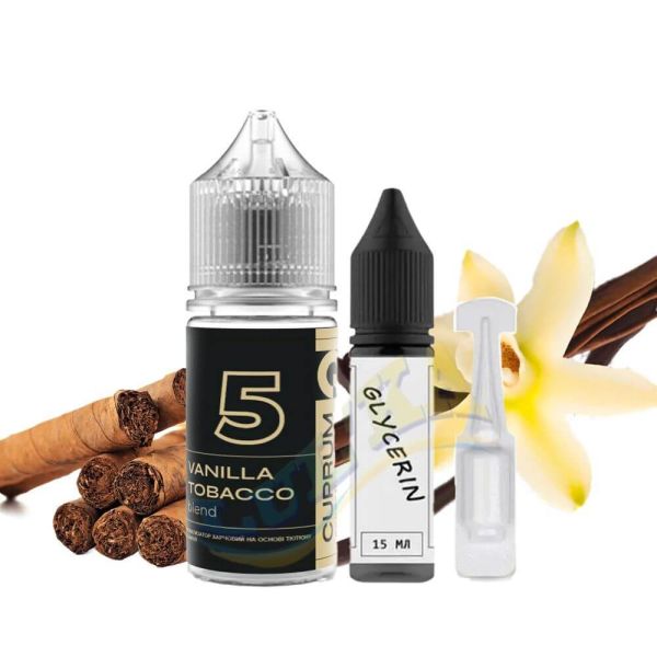 Набір Cuprum Salt Vanilla Tobacco Blend 30 мл. Набір Cuprum Salt Vanilla Tobacco Blend 30 мл.
