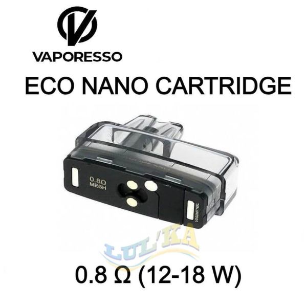 Картридж Vaporesso Eco Nano Mesh 6ml (0.8 ohm) Картридж Vaporesso Eco Nano Mesh 6ml (0.8 ohm)