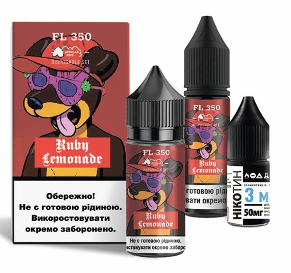 FL 350 Ruby Lemonade Salt 30 мл. FL 350 Ruby Lemonade Salt 30 мл.