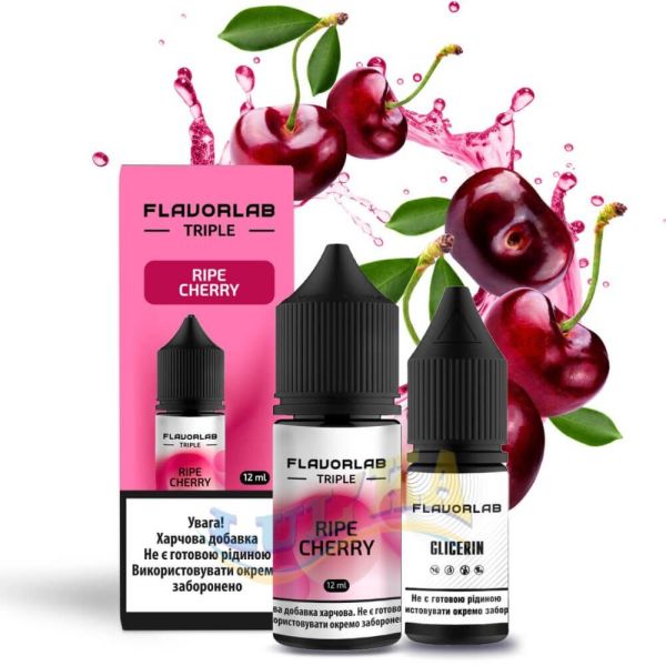 Набор Flavorlab Triple Ripe Сherry Salt 30 мл. Набор Flavorlab Triple Ripe Сherry Salt 30 мл.
