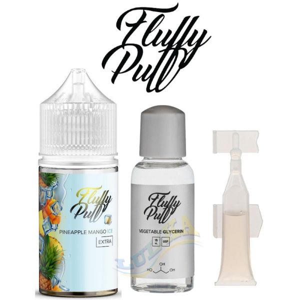 Набор Fluffy Puff Salt Pineapple Mango Ice 30 мл. Набор Fluffy Puff Salt Pineapple Mango Ice 30 мл.