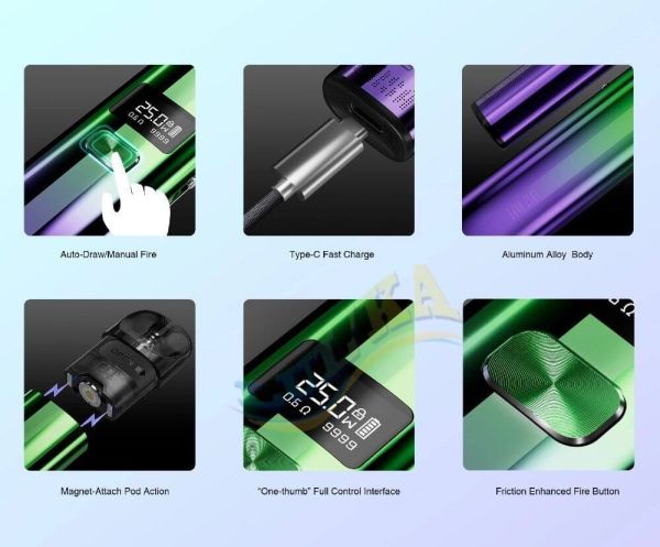 Lost Vape Ursa Nano Pro Kit 900mAh (Classic Black) Lost Vape Ursa Nano Pro Kit 900mAh (Classic Black)