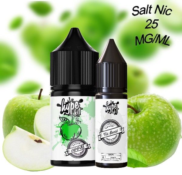 Набор Hype Apple Salt (25 мг/мл) 30 мл. Набор Hype Apple Salt (25 мг/мл) 30 мл.