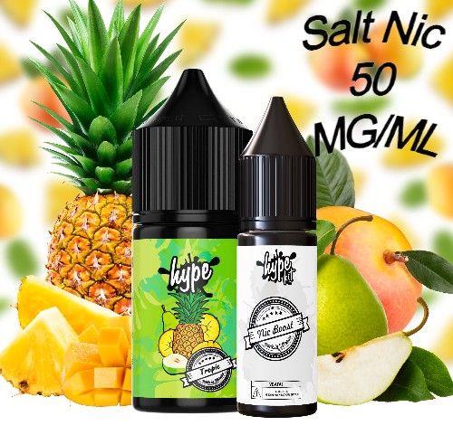 Набір Hype Tropic Salt (50 мг/мл) 30 мл. Набір Hype Tropic Salt (50 мг/мл) 30 мл.