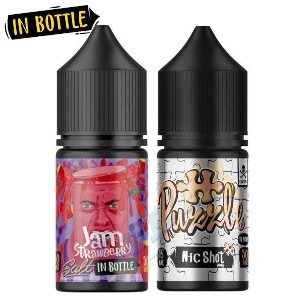 Strawberry Jam - In Bottle Salt Puzzle 30 мл. 50 мг Strawberry Jam - In Bottle Salt Puzzle 30 мл. 50 мг