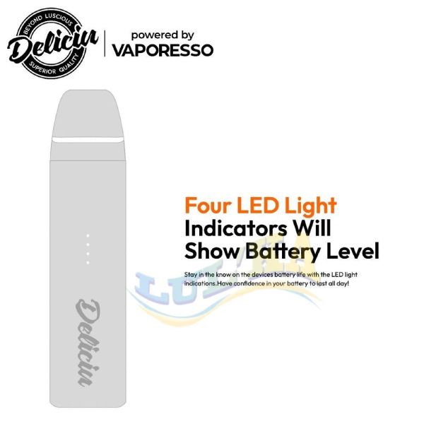 Vaporesso Deliciu Mate Pod Kit 800mAh (Liliac Purple) Vaporesso Deliciu Mate Pod Kit 800mAh (Liliac Purple)