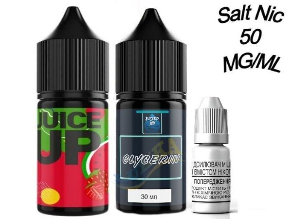 Набір Salt Juice up Watermelon Strawberry 50мг/мл 30мл. Набір Salt Juice up Watermelon Strawberry 50мг/мл 30мл.