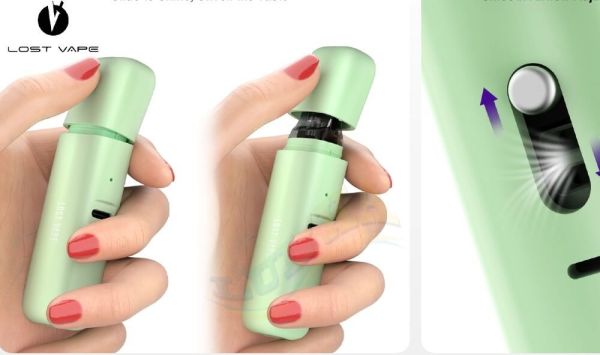 Lost Vape Ursa Cap Pod Kit 1000mAh (Solo Charm) Lost Vape Ursa Cap Pod Kit 1000mAh (Solo Charm)