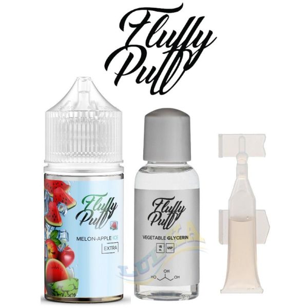 Набор Fluffy Puff Salt Melon Apple Ice 30 мл. Набор Fluffy Puff Salt Melon Apple Ice 30 мл.