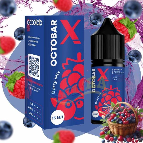 Набор Octobar X Salt Berry Mix 30 мл. Набор Octobar X Salt Berry Mix 30 мл.