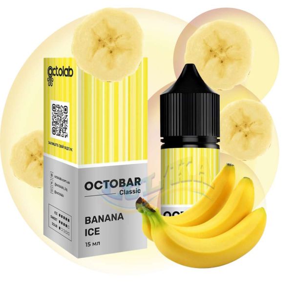 Набір Octobar Classic Banana Ice, 30 мл Набір Octobar Classic Banana Ice, 30 мл